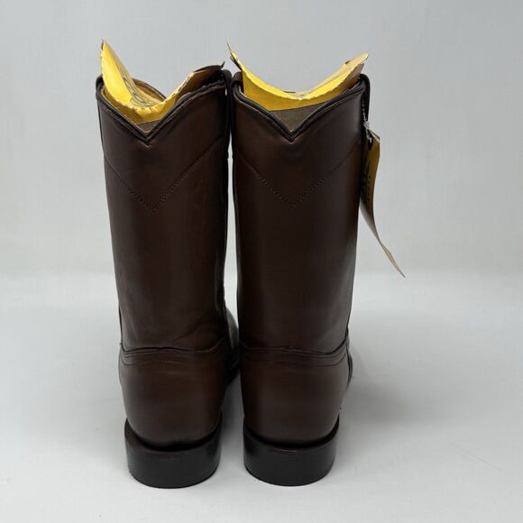 Corral A4068 Cowboy Roper Boots Mens 10 D Brown Cow Leather Mid Calf Western - Picture 11 of 15